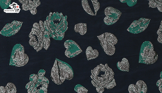 金线提花面料F05357