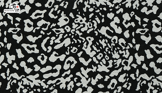 豹点提花面料F05362