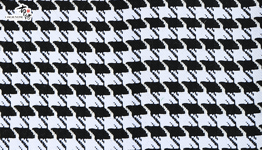 千鸟格提花面料F05387
