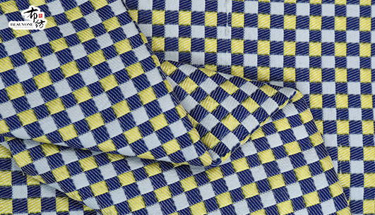 格子提花面料F05388