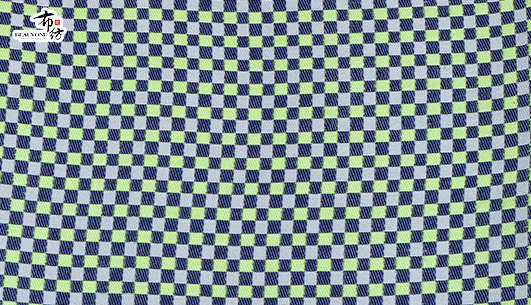 格子提花面料F05388