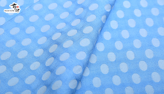 圆点提花面料F05390