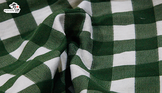 格子提花面料F05396