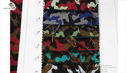迷彩提花面料F05397