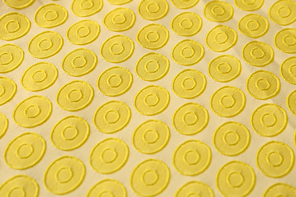 圆圈提花面料F04505