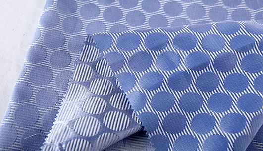 圆圈提花面料F04517