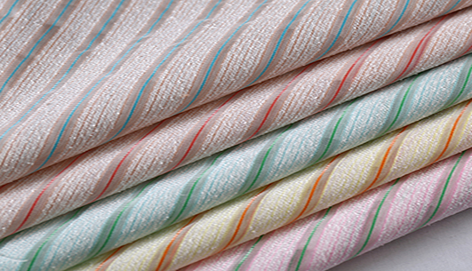 条纹提花面料F05018