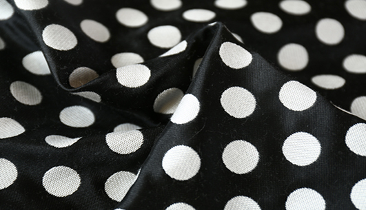 圆点提花面料F05023