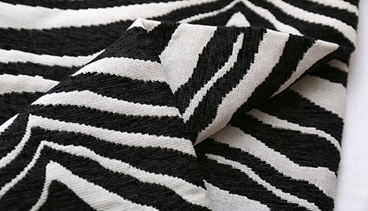 斑马纹提花面料F05039