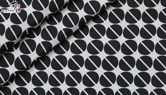 圆圈提花面料F05849