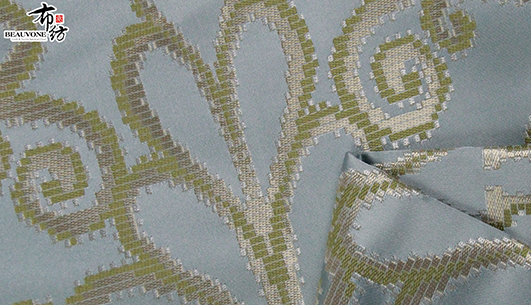 涤纶提花面料F05837