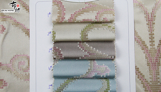 涤纶提花面料F05837