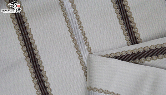 涤纶提花面料F05842